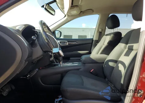 2017 Nissan Pathfinder S z USA, uszkodzony, nr VIN 5N1DR2MN3HC696867